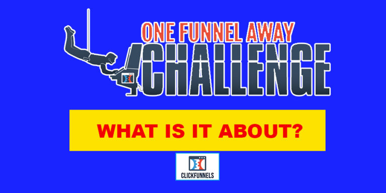 One funnel away challenge-hero