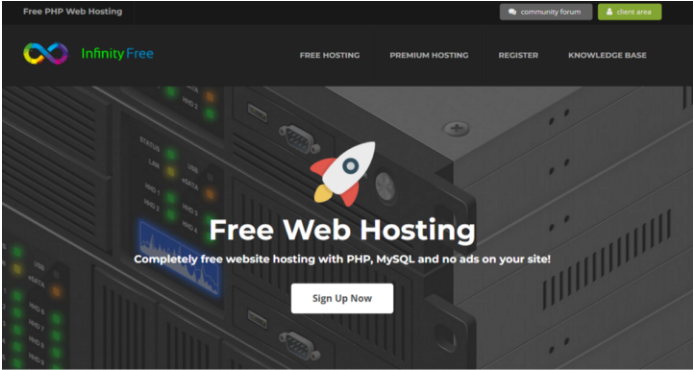 Infinity Free web hosting